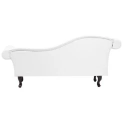 LATTES - Chaise Longue - Wit - Linkerzijde - Kunstleer -LeenBakker Winkel 558c27580e7e4b98b9ad5efa92e8401c