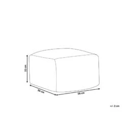 ZEUGMA - Poef - Beige - Wol -LeenBakker Winkel 561a0418bc224970a8d74c086549385d