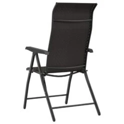 VidaXL - Tuinstoelen - Inklapbaar - Zwarte Koffiekleur - Poly Rattan - 2 Stuks -LeenBakker Winkel 564965e26889480189390087691e72c6