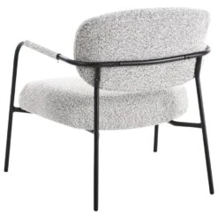 AUSVIKA - Fauteuil - Zwart/Wit - Polyester -LeenBakker Winkel 57002f8ffffa460c85c1c91c697554dc