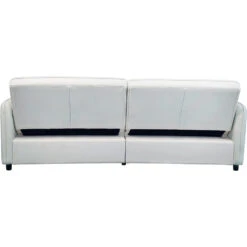 Alicia - Slaapbank 3-zits In Crèmekleurige Fluweel -LeenBakker Winkel 57543313215240f09a94de76ed9055d7