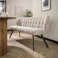 Fraaai - Ramon Eetkamerbank 180 Cm Geweven - Zand -LeenBakker Winkel 577ffc26fca149979872935f90634988