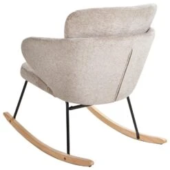 VIKEN - Schommelstoel - Taupe - Polyester -LeenBakker Winkel 579f21bd63354ff997b70e83bdd50b6e