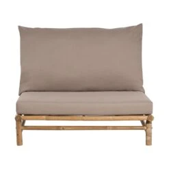 TODI - Fauteuil Set Van 2 - Lichthout/Taupe - Bamboe -LeenBakker Winkel 57aeb444204f4fb68cb034f104662cd7