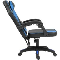 CLP Bureaustoel Orkney Zwart Frame - Kunststof - Zwart/blauw 14 CLP Bureaustoel Orkney Zwart Frame - Kunststof - Zwart/blauw -LeenBakker Winkel 581481db5fbe439282e9a099b08d6dec