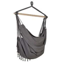 BONEA - Hangstoel - Grijs - Katoen -LeenBakker Winkel 5885cc804a9045ea880d8b420220248b