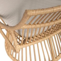 WOOOD Fauteuil Alatna - Wicker - Naturel - 80x64x53 -LeenBakker Winkel 5921ddc9060a41318150de8bdf0aaef8