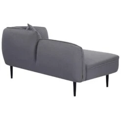 CHEVANNES - Chaise Longue - Donkergrijs - Bouclé -LeenBakker Winkel 5a4eb0aee73a4f9aac604d80ec8d5c24