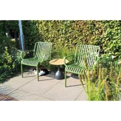 Stripe Loungestoel - Mosgroen -LeenBakker Winkel 5b2a6efec6964ee1bbeb7207c9364106