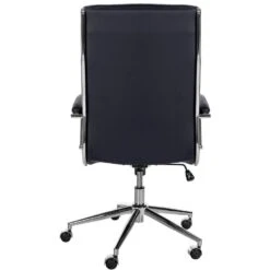 CLP Bureaustoel Cleveland Chroom Frame - Echt Leer - Zwart -LeenBakker Winkel 5b67a58f80604de783e43bd6abe4b8f9