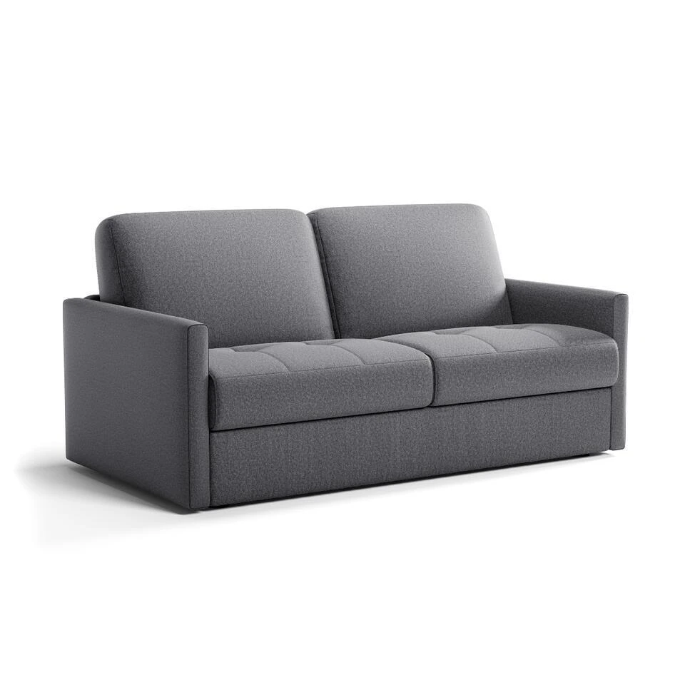 CALICOSY - Slaapbank COSENZA - Grijs - 87x175x100 Cm 11 CALICOSY - Slaapbank COSENZA - Grijs - 87x175x100 Cm - Afbeelding 9