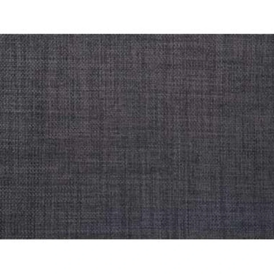 Beliani Ottomaan OSLO - Grijs Polyester 6 Beliani Ottomaan OSLO - Grijs Polyester - Afbeelding 4