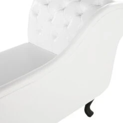NIMES - Chaise Longue - Wit - Rechterzijde - Kunstleer 23 NIMES - Chaise Longue - Wit - Rechterzijde - Kunstleer -LeenBakker Winkel 5d0777083f8e4e16870f335aa2ef2309