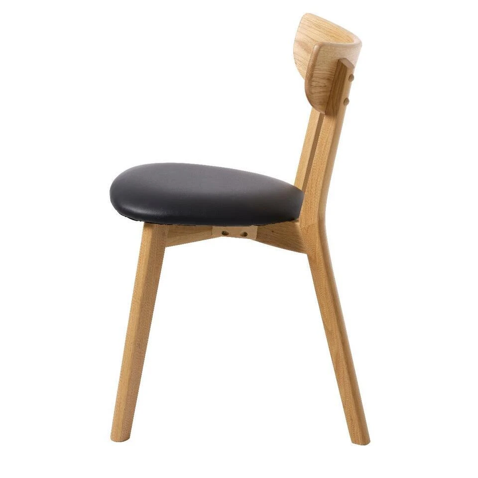 Nordic Home - Oakley Eetkamerstoel Hout - Naturel 4 Nordic Home - Oakley Eetkamerstoel Hout - Naturel - Afbeelding 2