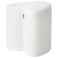 SCOTIA - Poef - Off-white - Chenille -LeenBakker Winkel 5d5d2381b594415a82800e581655d088