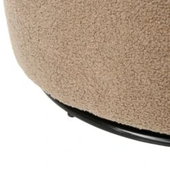 DAVIK - Fauteuil - Taupe - Bouclé -LeenBakker Winkel 5d88be2d75234a8a9e21d933e693c15c