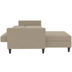 Hartford - 3-zits Hoekslaapbank In Cappuchino Stof -LeenBakker Winkel 5d9f4a06f90e4ed29b5472c64e3af233