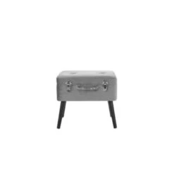 Beliani Hocker MALLARD - Grijs Fluweel 8 Beliani Hocker MALLARD - Grijs Fluweel -LeenBakker Winkel 5e10a8dc33df4f3ca17ba470fda0e39d