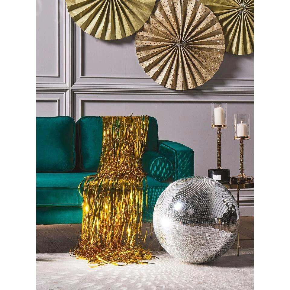 MIRAMAS - Chaise Longue - Smaragdgroen - Rechterzijde - Fluweel 6 MIRAMAS - Chaise Longue - Smaragdgroen - Rechterzijde - Fluweel - Afbeelding 4