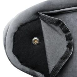 NIMES - Chaise Longue - Grijs - Rechterzijde - Fluweel -LeenBakker Winkel 5eec415994c5491b9a1407cb493d3345