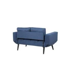 BREKKE - Slaapbank - Blauw - Polyester -LeenBakker Winkel 600e2a90abd24c609246c54dd60ecb26