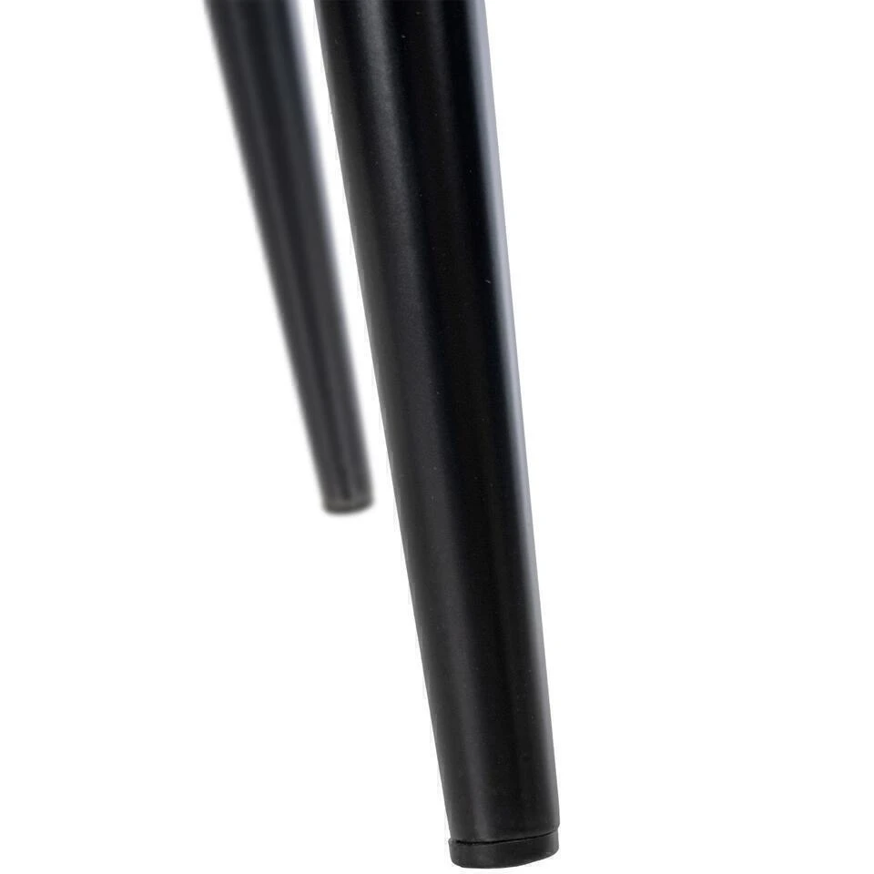 CLP Set Van 2 Eetkamerstoel Stanley Zwart Frame - Fluweel - Donkergroen 11 CLP Set Van 2 Eetkamerstoel Stanley Zwart Frame - Fluweel - Donkergroen - Afbeelding 9