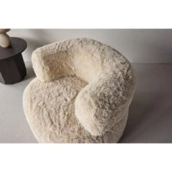 Svea - Sofia Fauteuil - Fake Fur - Off White -LeenBakker Winkel 605896b2ff404cffa4123dcdc3cfce0a