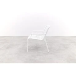 Stripe Loungestoel - Wit -LeenBakker Winkel 6061499e3093429a899ee47669711767