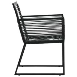 VidaXL Tuinstoelen 2 St PVC-rattan Zwart Overig -LeenBakker Winkel 608d5be3d2e34f779d67455b0f1e9ad6