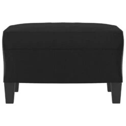 VidaXL - Voetenbank - Zwart - Kunstleer - 60 X 50 X 41 Cm -LeenBakker Winkel 60ff1c42ee1640e2a70fbb80eaea4d48