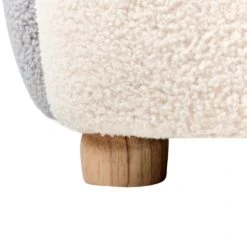 FYN - Kinderfauteuil - Grijs - Bouclé -LeenBakker Winkel 614f136224d14184b3d4d87aa49f4e2b