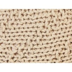 PRIENE - Poef - Beige - 50 Cm - Katoen -LeenBakker Winkel 622f2a5d06804736a5d7e0b3057b313c