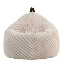 Icon Zitzak Cocoon - Zitzak Van Imitatiebont - Beige -LeenBakker Winkel 62767d483b59426abea79b5d94b6cd37