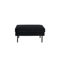 Svea - Rio Hocker - Velvet - Zwart -LeenBakker Winkel 632b1671ffbd475593327c60a9c8dc30