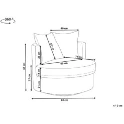 DALBY - Fauteuil - Blauw - Stof 13 DALBY - Fauteuil - Blauw - Stof -LeenBakker Winkel 635592af8bff4e0e86daf914098cd995
