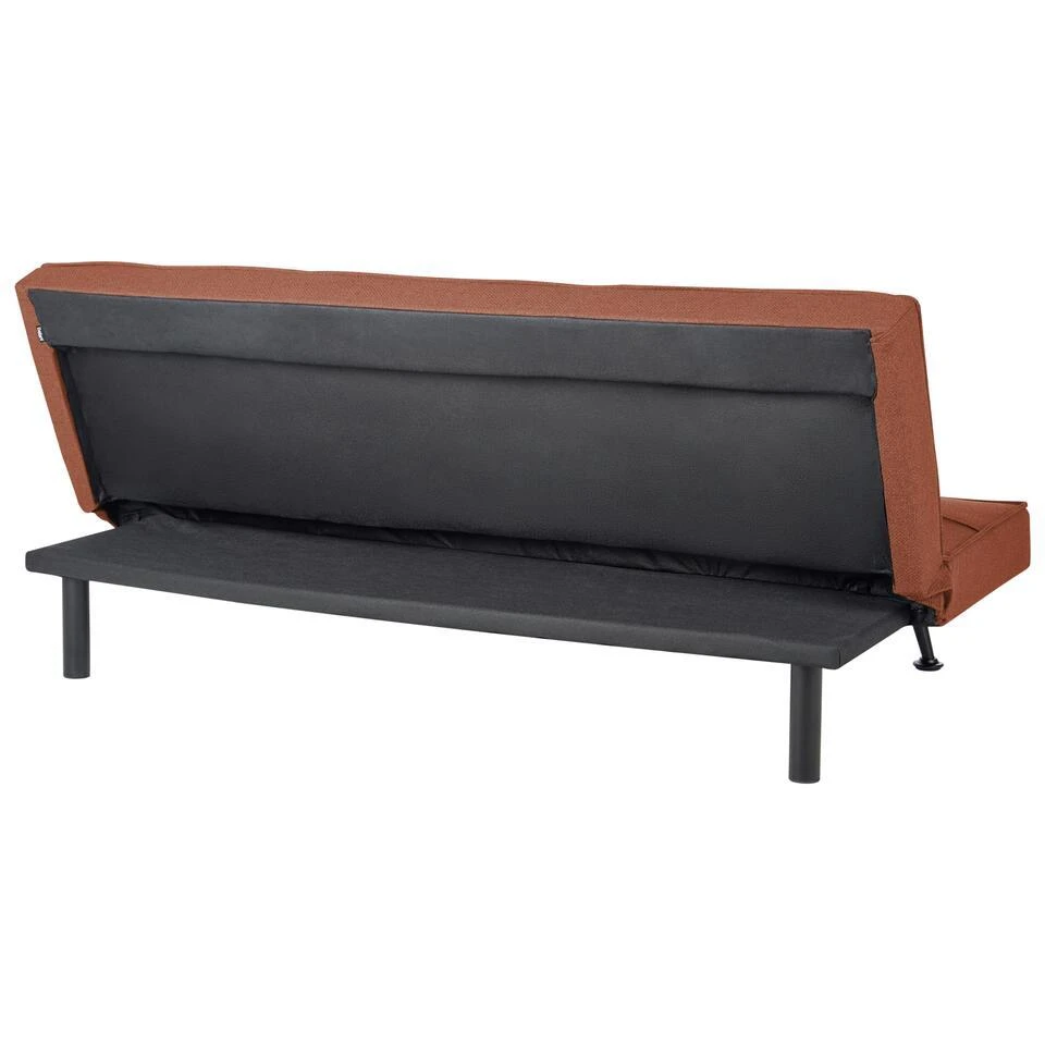 HASLE - Slaapbank - Goudbruin - Polyester 11 HASLE - Slaapbank - Goudbruin - Polyester - Afbeelding 9