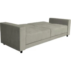 Allie II - Slaapbank 3-zits In Taupe Fluweel -LeenBakker Winkel 641a98152b394f85a60d451d8d59e25b