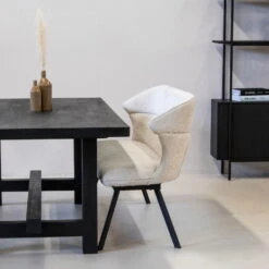 Eetkamerbank Rechthoek - Beige Stof - 160x60x88cm - Avery 12 Eetkamerbank Rechthoek - Beige Stof - 160x60x88cm - Avery -LeenBakker Winkel 645dc677ec2e4ac7ac24ce045d9d4292