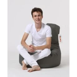 Emob Tuin Zitzak Van Atelier Del Sofa - Waterdicht, Hoge Dichtheid, Donkergrijs -LeenBakker Winkel 6478150bdf6a4bbcbc84983a3dac6edb