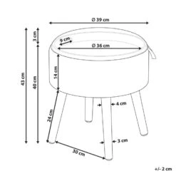 NEELY - Hocker - Beige - Fluweel 15 NEELY - Hocker - Beige - Fluweel -LeenBakker Winkel 648f3024bc4040649690cc24b1fe5ce8