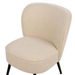 VOSS - Fauteuil - Lichtbeige - Bouclé -LeenBakker Winkel 660e7cfc022244ab8fcdac711f59f1ad