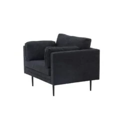 Svea - Kora Fauteuil - Linnen - Zwart 15 Svea - Kora Fauteuil - Linnen - Zwart -LeenBakker Winkel 678173ea8ad54c749a342a4fd3d7f200
