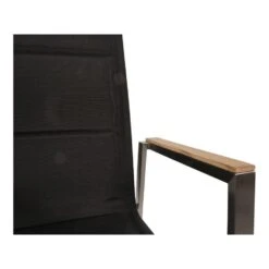 Les - Stapelstoel Hoge Rug Marmaris RVS - Zwart -LeenBakker Winkel 683a485228f24040a1336c7a35819628