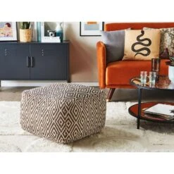 MANISA - Poef - Bruin - 60 Cm - Wol 8 MANISA - Poef - Bruin - 60 Cm - Wol -LeenBakker Winkel 687309c1c2244a69a1120d90efedf832