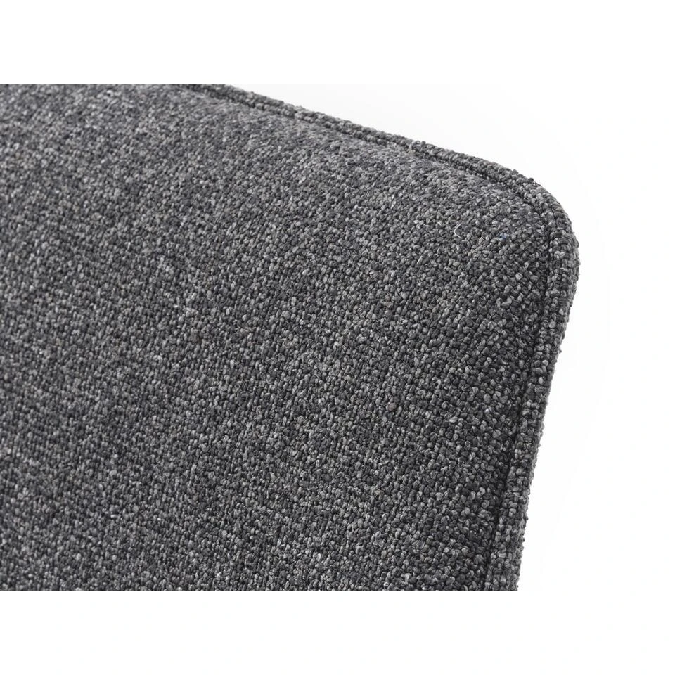 Eetkamerstoel Donkergrijs Stof - Draaibaar - 58x59x83cm - Alma - Set Van 2 9 Eetkamerstoel Donkergrijs Stof - Draaibaar - 58x59x83cm - Alma - Set Van 2 - Afbeelding 7