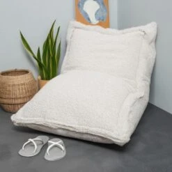 BobbelHome - Sfeervolle Zitzak / Zitkussen - 100 X 150 Cm - Teddy -LeenBakker Winkel 6af7dc9bdef5453caffaa2d7d353b6d3