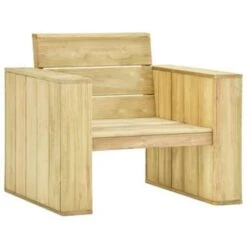 VidaXL Tuinstoelen 2 St 89x76x76 Cm Geïmpregneerd Grenenhout -LeenBakker Winkel 6b256c6e1a97422e89c1e59ea811a2d6