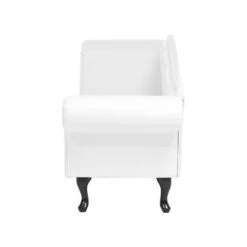 LATTES - Chaise Longue - Wit - Linkerzijde - Kunstleer -LeenBakker Winkel 6b7f1b366f9c4773a7d7d5f33cd14426