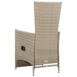 VidaXL - Tuinstoelen - Beige - Poly Rattan - 2 Stuks - Met Kussens -LeenBakker Winkel 6d6e549812d844fcb4f9b781adc32568