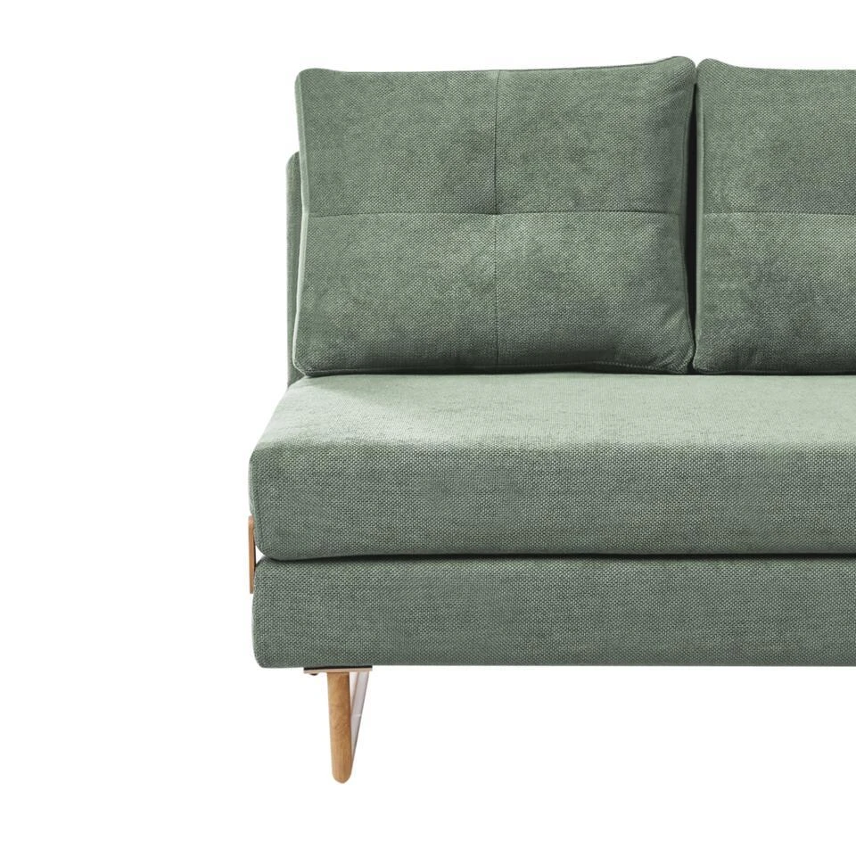 JERSLEV - 2-zits Slaapbank - Lichtgroen - Stof 11 JERSLEV - 2-zits Slaapbank - Lichtgroen - Stof - Afbeelding 9